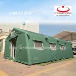 OEM/ODM Large Convenient High Quality Outdoor Camping Green Inflatable Tent