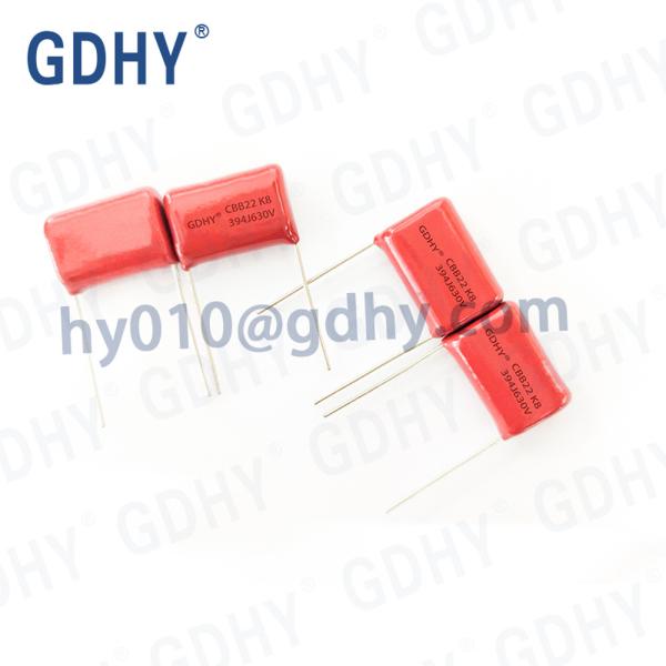 Buy cheap 0.39UF Polypropylene Film Capacitor 394v 630V P20 CBB22 Lamp Electric Circuits from wholesalers