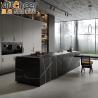 Buy cheap Solid Wood I Shape Kitchen Cabinet Wood Veneer Pantry Cupboards for Your Kitchen from wholesalers