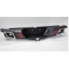 Buy cheap ODM Heavy Duty Offroad Rear Bumper Steel For Jeep JT D-Rings LED Lights from wholesalers