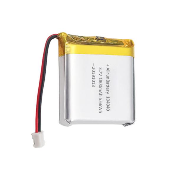 Buy cheap Custom Rechargeable Medical Lithium Battery LiPo 3.7 V 1800mAh from wholesalers