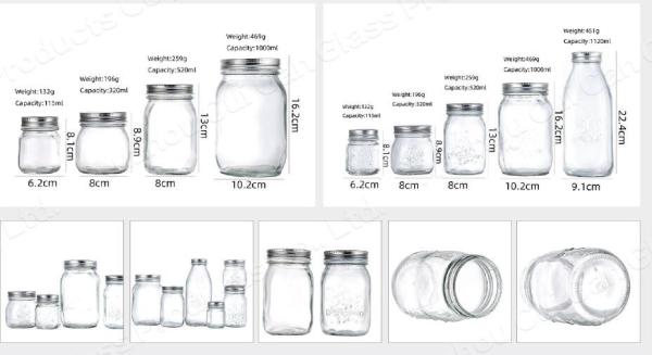 Buy cheap Customized Food Glass Jar Bottles For Beverages Fruit Vegetables Soda from wholesalers
