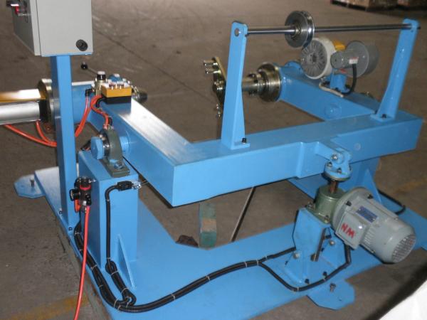 Buy cheap Pneumatic Fasten Wire Twisting Machine Shaftless Bobbins Active Pay Off Machine from wholesalers