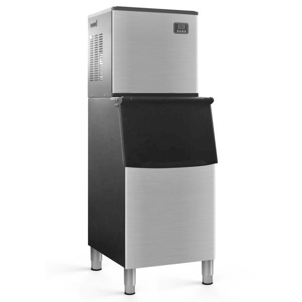 Buy cheap 350kg/24h Ice Making Capacity Stainless Steel Automatic Ice Block Maker Machine for Business Food Beverage Truck from wholesalers