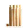 Buy cheap 10ml 15ml 20ml Essential Oil Spray Glass UV Black Gold Perfume Bottles from wholesalers