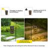 Buy cheap Metal Hollow 2700K 200mm 1W LED Solar Garden Lanterns from wholesalers