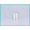 Buy cheap Shiny Silver All Plastic Disc Top Cap 20/410 Screw Cap With White Top Cap from wholesalers