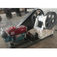 Buy cheap Small Diesel Engine Crusher PE 250*400 Jaw Crusher Driven By Diesel Engine And product