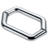 Buy cheap Zinc Alloy Shower Screen Door Handles OEM Bathroom Sliding Door Handle from wholesalers