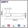 Buy cheap Stainless Steel Fire Door Lever Handle EN1906 and EN1634 Satin Finish from wholesalers
