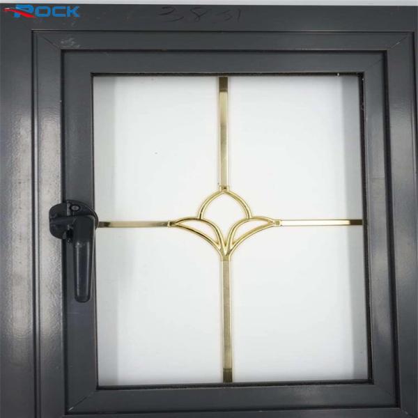 Buy cheap Insulating Glass Uv Proof Georgian Glazing Bars Golden Plastic Flower Design from wholesalers