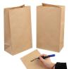 Buy cheap Food Grade Customized Printed Greaseproof Sandwich Hot Dog Packaging Brown or White Takeaway Kraft Paper Bag from wholesalers