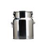 Buy cheap Best sealing lid transport barrel portable drum stainless steel milk can from wholesalers