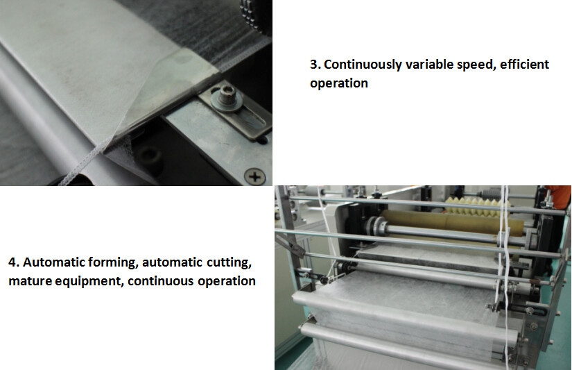Dustproof AC380V Non Woven Plastic Cap Manufacturing Machine