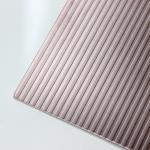 304 stainless steel decorative sheet with concave-convex lines metal sheet