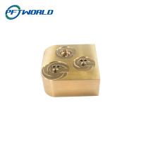 Buy cheap AutoCAD Steel Machining Brass Parts , Sandblasting Brass CNC Turned Components product