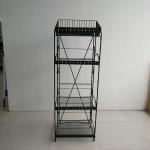 Buy cheap Bathroom Metal Shelf Display Rack Powder Coated Finish Surface Treatment from wholesalers