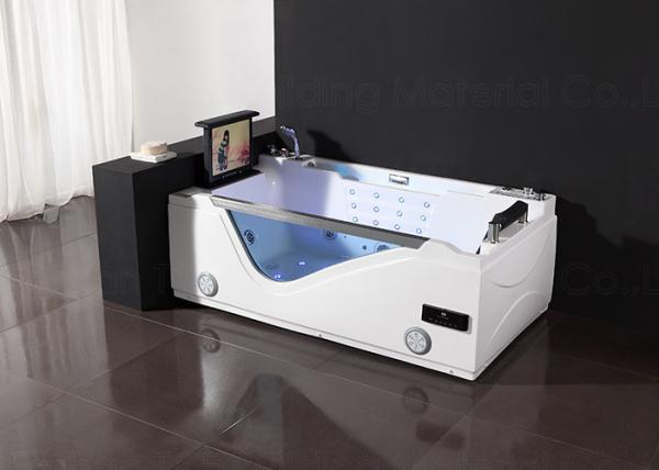 Buy cheap Single Person Bathroom Jacuzzi Tub 2100x1200x700mm Air Bubble Massage from wholesalers