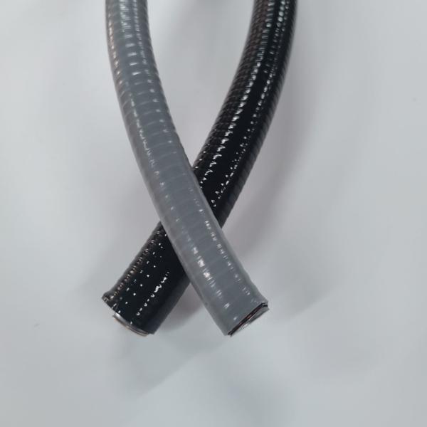 Buy cheap UL Listed 0.013inch Liquid Tight Metal Flexible Conduit Black Grey 100 Feet Per Roll from wholesalers