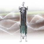62KG Stainless Steel Bag Filter Housing Top Entering Type for Food Industry