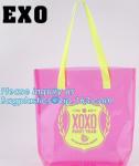 PVC Cosmetic Gift Bags Diy Christmas Packing Bags, bags with handle for retail