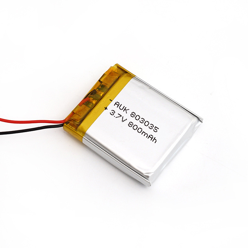 UL1642/KC/UN38.3 Approved Good Quality 803035 3.7v 800mah Lithium Polymer Lipo Battery
