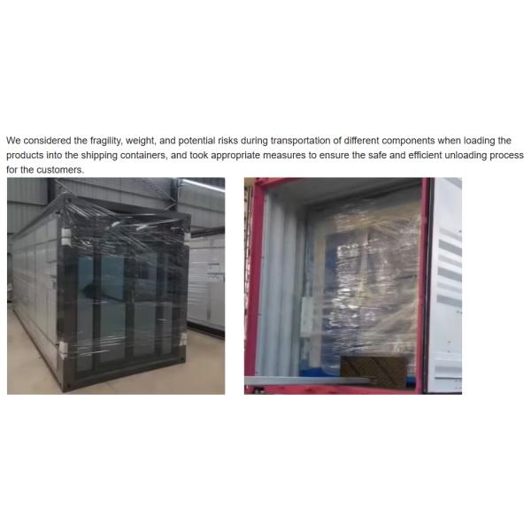 20FT 40FT Expandable Container House Steel Structure Movable