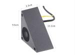 LED Triangle floor light embedded stairs step courtyard corner outdoor