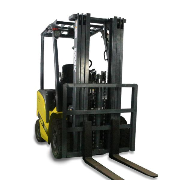 Buy cheap electric lifts for warehouse reach lift truck CPD18 yellow electric forklift from wholesalers
