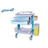 Buy cheap Movable ABS Hospital Trolley Clinical Medicine Medical Crash Cart Delivery Trolley from wholesalers