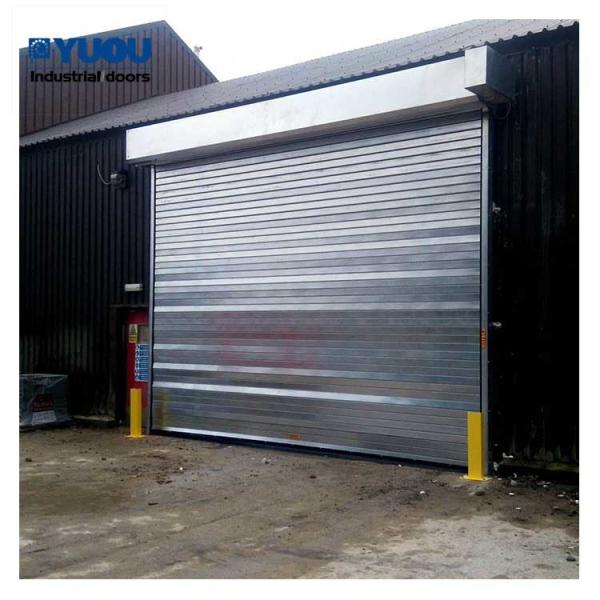 Buy cheap Blast Proof Steel Roller Shutter Door 380V Heavy Duty Roll Up Doors 12 Level Windproof from wholesalers