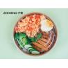 Buy cheap 1100ml PLA Kraft Disposable Salad Bowls With PET Lids from wholesalers