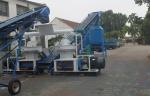 75KW Electric Motor Driven Ring Die Wood Pellet Machine / Pellet Making Machine