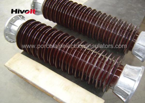 Buy cheap Brown Color Station Post Insulators For 110kV Substations Metric Pitch from wholesalers