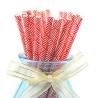 Buy cheap Customer Printed Paper Party Straws 0.25 Inches Diameter Durable Reyclable from wholesalers