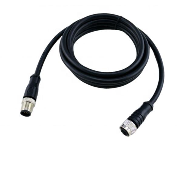 M16 connector AISG Cable Assembly Male Female Straight Circular Waterproof for