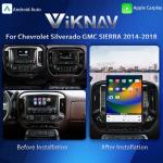 Viknav 15.6 Inch Car Radio For Chevrolet Silverado / GMC SIERRA 2014-2018 HD
