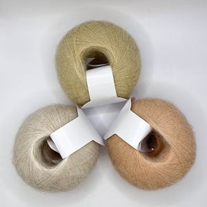 Buy cheap Mohair Knitting Ball Brushed Yarn Custom Fancy Yarn from wholesalers