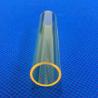 Buy cheap Cerium Doped Quartz Glass Tubing Yellow Color Uv Blocking from wholesalers