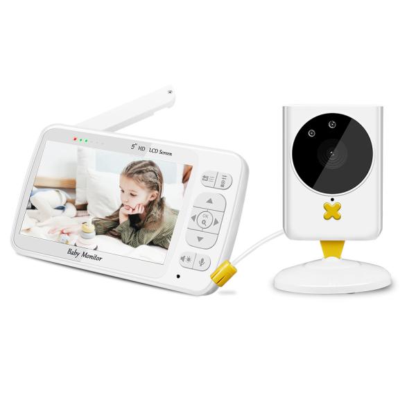 Buy cheap 2 Way Talk Wireless Baby Monitor 2.4GHz ISM Band Support TV Display from wholesalers