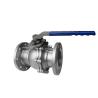 Buy cheap Stainless Steel DIN RF Flanged Ball Valve 2 Piece With Handle Operation from wholesalers