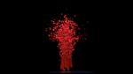 Large 3d holographic Fashion Show video projection System for Live Events
