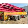 Buy cheap 360° Rotation Angle Used Concrete Pump Truck for Your Construction Needs and Max Vertical Reach of 56m from wholesalers