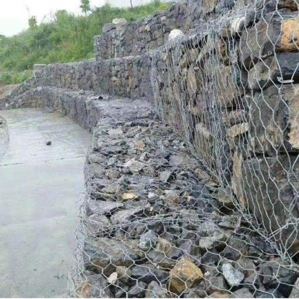 Buy cheap Gabion Basket 4x1x1 80mm Iron Wire Mesh For Cages from wholesalers