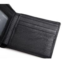 Buy cheap EN17 TNT Mens PU Leather Wallet Handmade Bifold 11.5x9.5cm product