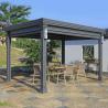 Buy cheap Aluminum Louvered Pergola Metal Villa garden Landscape Leisure shade from wholesalers