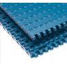 Buy cheap ZY800FT Plastic flat top modular belts solid top conveyor belts UNI CHAINS QNB blue color FDA FOOD GRADE from wholesalers