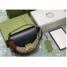 Buy cheap Classic GG Deerskin Texture Inclined Shoulder Bag Monogram Canvas 22cm Length from wholesalers