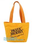 Quality animal printed promotional shopping bag customized logo cotton canvas