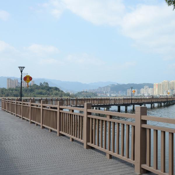 Buy cheap Outdoor Wood Plastic Composite Railing Recycled Balustrada WPC from wholesalers